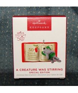 2023 Hallmark A Creature Was Stirring Miniature Special Edition Ornament Mini - $24.90