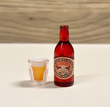 Dollhouse miniature Beer set Doll food drink - £7.46 GBP