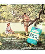 1960 Salem Menthol Cigarettes Advertisement Tobacco Smoking Vintage DWQQ8 - €17,27 EUR