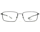 Nike Eyeglasses Frames 4305 001 Polished Black Flexon Bridge Wire Rim 57... - $46.53