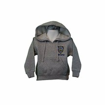 NYPD Kids Hoodie Embroidered Sweatshirt Gray - £27.47 GBP