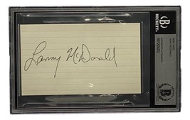 - Lanny Mcdonald Calgary Flames Signed 3x5 Index Low Card 00012634252-
s... - £46.52 GBP