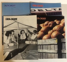 Vintage 1989 Delta Digest Lot Of 4 Magazines - £17.85 GBP