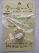 Vintage Miniature Dollhouse Cir-Kit Concepts Celling Shade Kit CK504 - £7.85 GBP