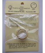 Vintage Miniature Dollhouse Cir-Kit Concepts Celling Shade Kit CK504 - $13.70 CAD