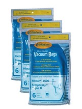 18 Riccar Simplicity Type H Canister Vacuum Cleaner Bags Fits Midsize Ri... - $25.86