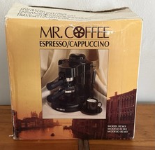 Vintage 1993 Mr. Coffee ECM3 4-Cup Steam Espresso Cappuccino Maker New O... - $580.46 MXN
