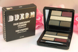 New Buxom Eye Shadow Color Choreography 5 Shade Pallette Tango Grey Tan - £13.31 GBP