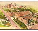 Hillcrest Memorial Hospital Artist Concept Tulsa Oklahoma OK Postcard M20 - £2.33 GBP