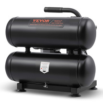 VEVOR Air Compressor 4.6Gal 1HP 2.2CFM@90PSI 120PSI 80dB Portable Oil Free - $175.99