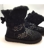 UGG Classic Galaxy Bling Embellished Suede Short Boots US Women&#39;s Size 7 - $55.75