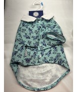 New! LIFE IS GOOD Dog Button-Up Shirt, Size Medium - €10,23 EUR