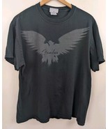 Fender Men&#39;s Large L Black T-shirt Eagle Wings Shirt (21) - $9.74