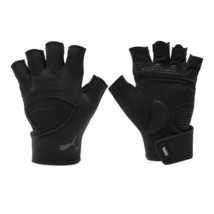 PUMA TR ESS Gloves Up Sportswear Training Support Gloves Black NWT 04146603 - $52.92