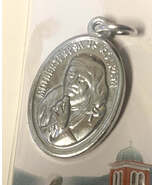 Saint Mother Teresa Silver Tone Medal, New From Japan #Gftshp-2 - $3.00