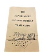 The Menor-Noble Historic District Trail Guide Grand Tetons Wyoming Vinta... - $39.73