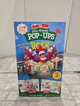 The Elf on the Shelf Insta-Moment Pop-Ups 3 Scenes Donut Shop Spa Day Ro... - $13.99
