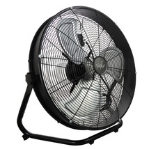 ie Air 20 Inch 3 Speed Motor Metal Floor Drum Fan in Black - $113.36