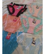 NEW Mixed LOT OF 7 PANTIES  Cotton Lace Blend Fude - $19.20 CAD
