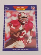 Roger Craig San Francisco 49ers 1989 Pro Set Card #372 - £0.77 GBP