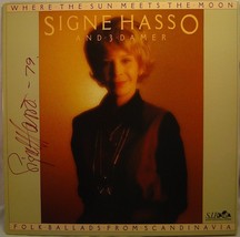 Signe Hasso Where The Sun Meets The Moon Lp Signed 1979 M/NM - £28.23 GBP