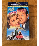 Never Say Die VHS - $26.22 CAD