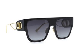 New Christian Dior 30MONTAIGNE S3U 12A1 Black Grey Authentic Sunglasses - £291.48 GBP
