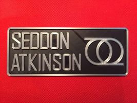 Reproduction Plastic Badge Emblem Logo Motif Mascot For Seddon Atkinson ... - $18.00