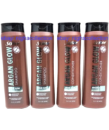 ( LOT 4 ) Argan Glow Shampoo &amp; Conditioner Naturally Curly &amp; Textured Hair - $38.60