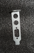 PCI VGA DB9 double PS2 S-Video Serial Card Cover Half Height 8CM Bracket - $1.91