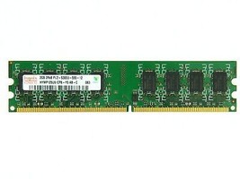 Hynix 2gb 2Rx8 PC2 DDR2 - 667 Mhz 5300U Bureau Ram HYMP125U64CP8-Y5 - £30.15 GBP