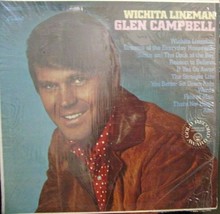 Glen Campbell-Wichita Lineman-LP-1968-VG+/EX - £3.91 GBP