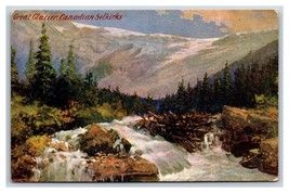 Great Glacier at Glacier British Columbia Canada UNP DB Postcard N22 - £2.30 GBP