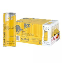 24pk 8.4oz/pack  Red Bull Energy Yellow Edition - £94.14 GBP