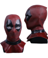 Deadpool Mask Full Head Helmet Cosplay Adult Costume Prop Red Helmet Par... - €25,33 EUR