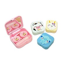 Cartoon Eco-Friendly Plastic Contact Lens Case Holders Contact Lens Storage Box  - $18.69