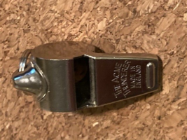 Vintage Acme Thunderer Whistle Wood Ball Made In England - £6.37 GBP