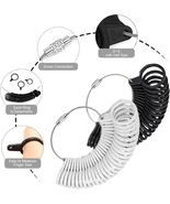 Professional Ring Sizer Measuring Tool Kit 7Pc Measurer for US Sizes 1-1... - $5.49