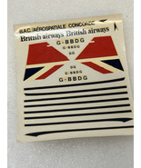 Sheet Model Decals for Airfix Concorde Sky King Airliner British Air 1/1... - $13.41 CAD
