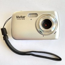 Vivitar Vivi Cam 9112 9.1 Mp Gray Digital Camera Untested - $14.95
