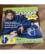 Original SNUGGIE AS SEEN ON TV Blanket Blue Soft Fleece Kids - NEW SEALED - €15,38 EUR