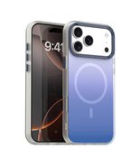 Case for iPhone 16 Plus (Color: BLUE) Frosted Hard Silicon Back Case - $67.88 CAD
