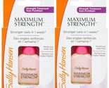 Sally Hansen Maximum Strength Nail Treatment Polish, 39200 (Pack of 2) - £15.55 GBP