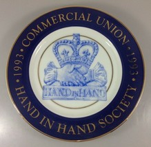 Tiffany Commercial Union Hand in Hand Society Plate 1993 Commemorative - £21.87 GBP