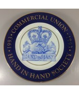 Tiffany Commercial Union Hand in Hand Society Plate 1993 Commemorative - £21.29 GBP