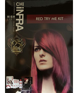 CHI Infra High Lift Cream Color Red Try Me Kit - £39.22 GBP