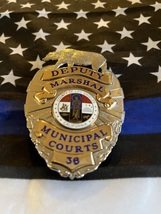 Los Angeles Deputy Marshal Municipal Court hallmarked  - $475.00