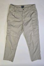 5.11 Tactical Pants Men's 36x34 Taclite Pro  Khaki Cargo Workwear Fits 3... - $18.97