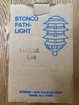 Stonco L40 3-tier Architectural Grade Aluminum / Glass Path Light - 110 ... - $149.00