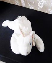 1993-94 TY Plush Beanie Unicorn &quot;Mystic&quot; - 9&quot; Iridescent Horn - Tag Errors - £22.05 GBP